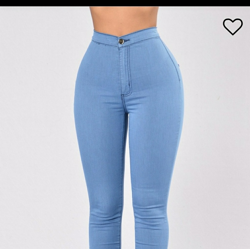 Fashion Nova Super High Waisted Jeans